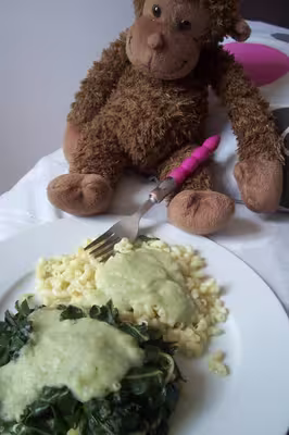 Recette WW: Pâte à la carbonara de blettes par Octavia
