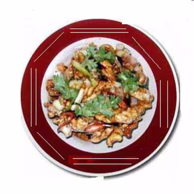 Thaïlande: Poulet sauté aux noix de cajou