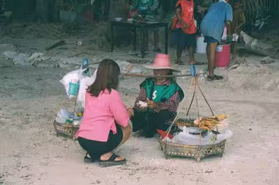 Thaïlande:  Salade de papaye verte par lionel