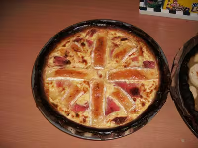 Tarte au camembert