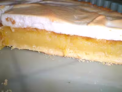 Tarte au citron meringuée