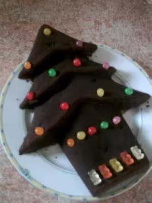 Sapin de noël au chocolat par mora_87