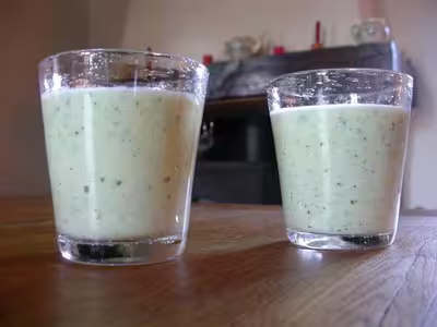 Smoothie de courgettes à la menthe par KALIMERO007