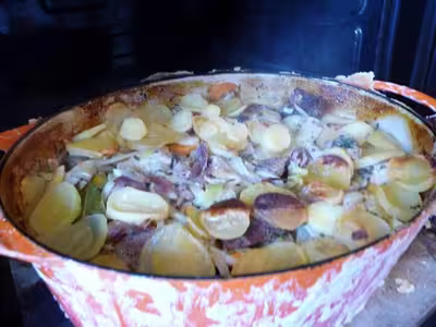 Viandes d'Alsace en Cocotte au Vin Blanc