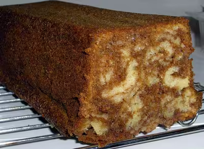 Cake marbré Nutella-Chocolat
