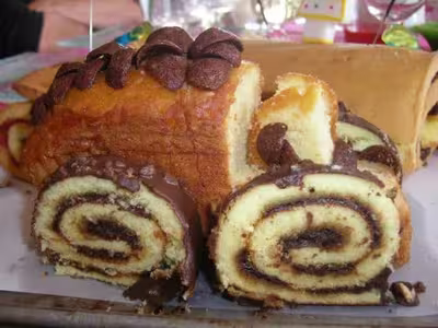 Gâteau petit train