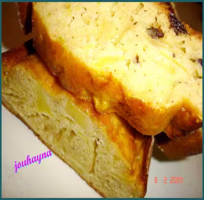 Cake aux pommes et cannelle