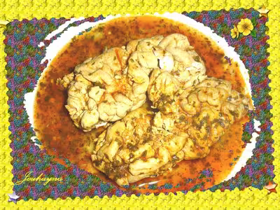 Mokh mchermel à la marocaine (cervelle de mouton) par jouhayna