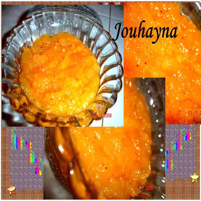 Compote de coings à l'orange et à la cannelle