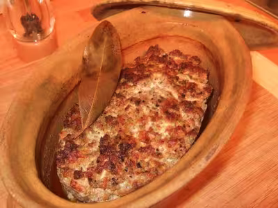 Terrine lorraine lapin et foie gras !