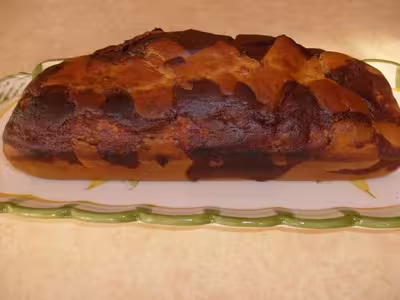 Recette WW: Cake marbré au chocolat (PP) par pépi24