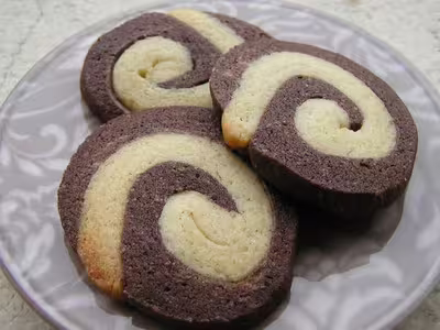 Biscuits escargot choco, vanille par lyanne