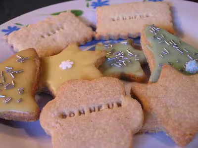 Petits gâteaux de Noël et petits beurres