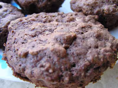 Petit gâteaux moelleux au muesli et au cacao