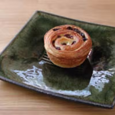 Brioche roulée aux raisins