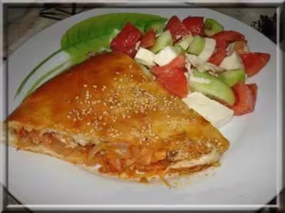 Tourte au thon et au fromage