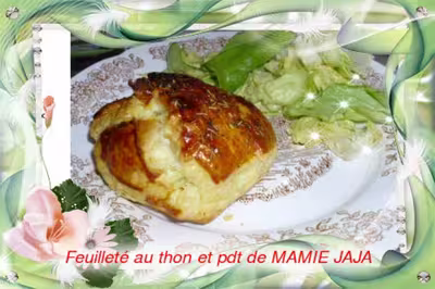 Feuilletés de thon et pommes de terre
