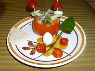 Paniers de tomate à la mcédoine