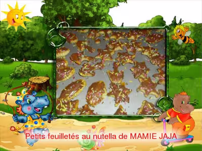 Petits feuilletés au nutella