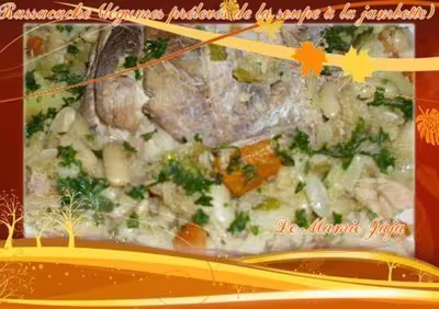 Rassacache (légumes de la soupe à la jambette)
