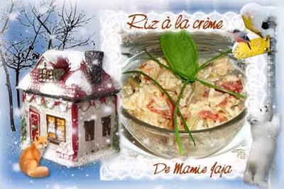 Riz à la crème