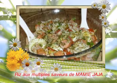 Riz vinaigrette aux multiples saveurs