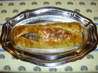 Roulé feuilleté garni