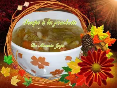 Soupe à la jambette ou au lard (recette de ch'ti)