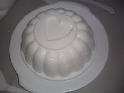 Recette Dukan : Bavarois de fromage blanc praliné