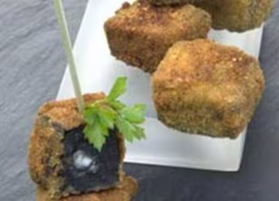 Croquettes noires aux calamars