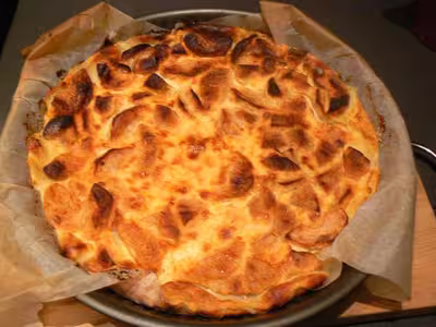 Pommes en Flognarde aux Fruits