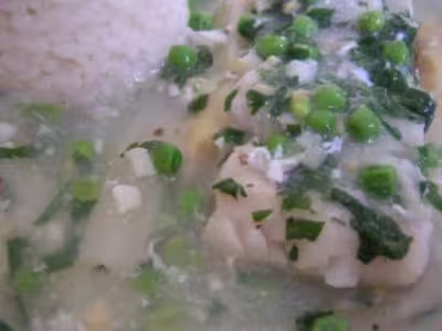 Espagne : Merluza en salsa verde par annabarcelone