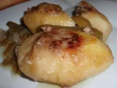 Espagne: Pommes de terre farcies de viande