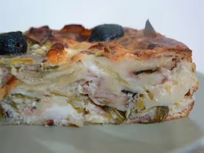 Comment faire une quiche sans pâte, bien épaisse ?