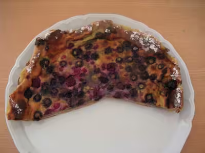 Tarte aux myrtilles