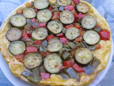 Tarte tatin aux légumes et épices méditerrannéenne
