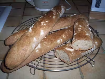 Recette thermomix: Baguettes p'tit dej' par frimousse06