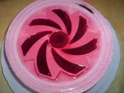 Thermomix: Mousse de fraises sur biscuit léger