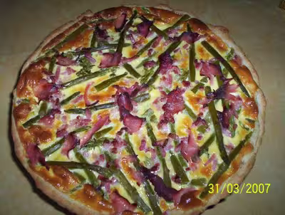 Recette thermomix: Tarte aux asperges par OTTOKI