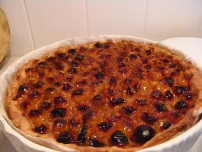 Tarte Amandine aux mirabelles ou aux quetsches