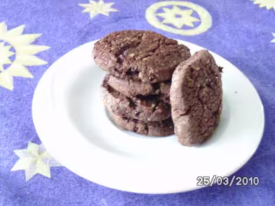 Recette Thermomix: Sablés chocolat et noix