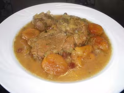 Agneau aux abricots au délicook