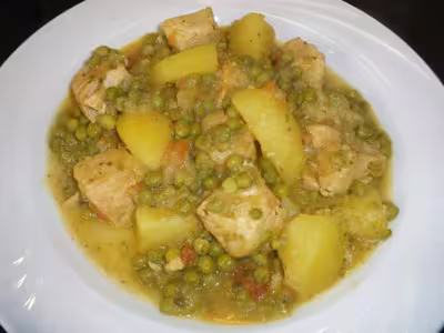 Dinde aux petits pois au délicook