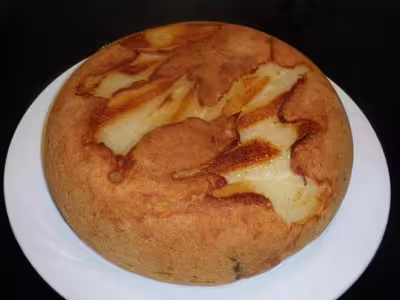 Gâteau belle-hélène au délicook