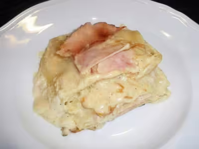 Lasagnes au jambon au délicook