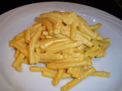 Macaronis au cheddar au companion