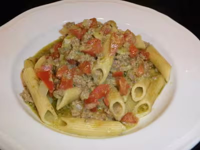 Pennes au pesto vert au délicook