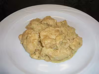 Poulet colombo et riz au délicook
