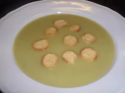 Soupe aux choux de bruxelles au délicook