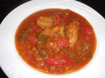 Veau aux poivrons au délicook